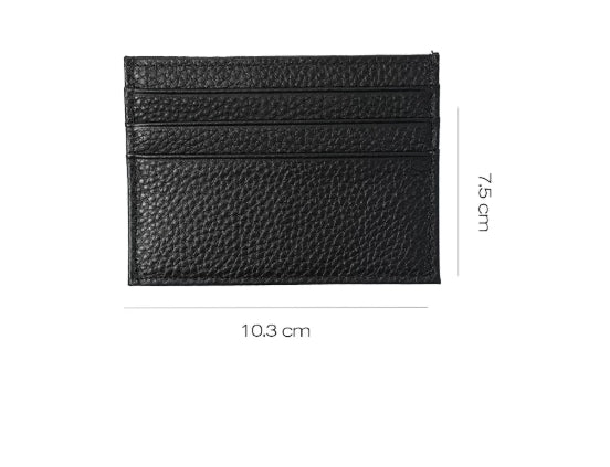 A Simple, Practical, And Exquisite One-piece Card Holder Made Of Top-grain Cowhide.