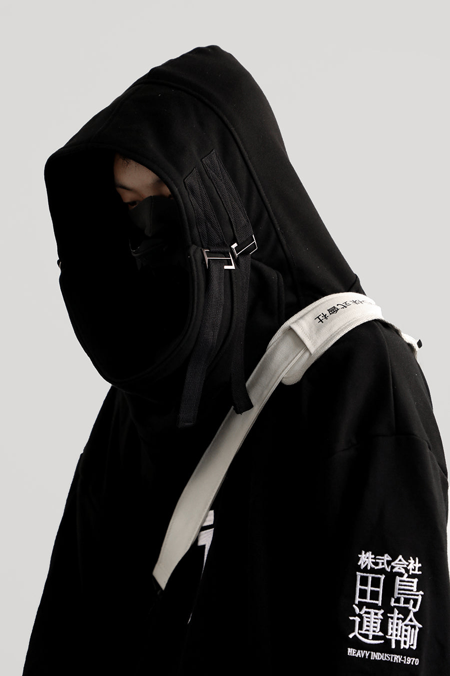 Sweat à capuche HiH6 Black I-Tech