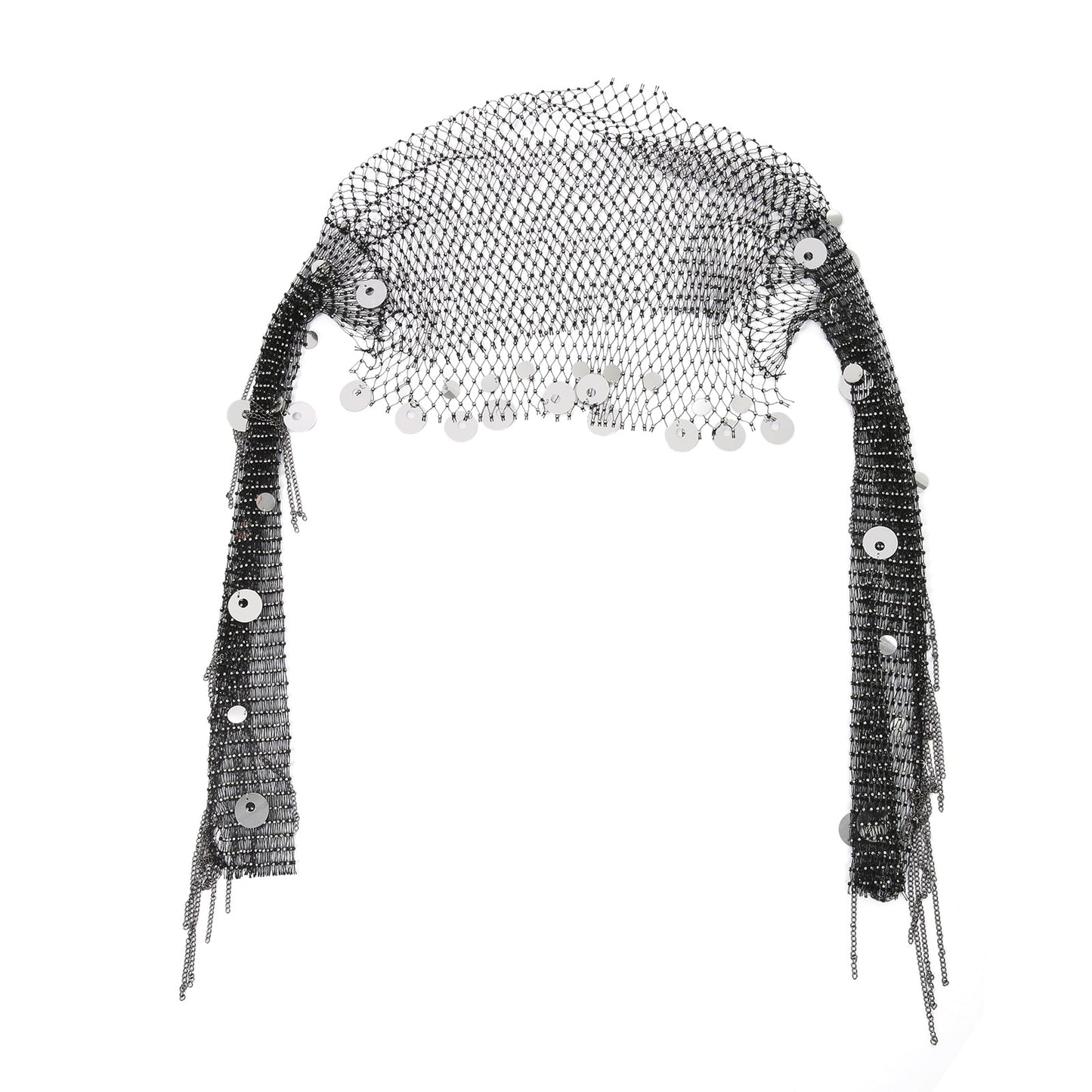 Men's Transparent HollowOut Top Men's Mesh TShirt With Openwork Design Glittering Rhinestone And Sequin Fishnet Vest