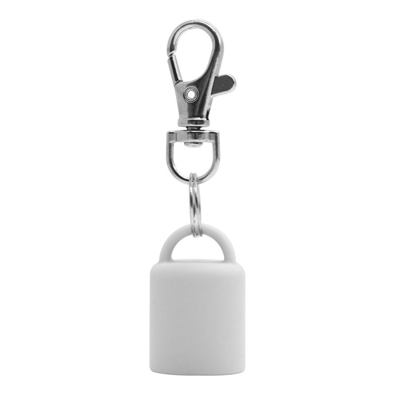 Silicone Universal Lip Gloss Keychain Silicone Cap Lipstick Cover