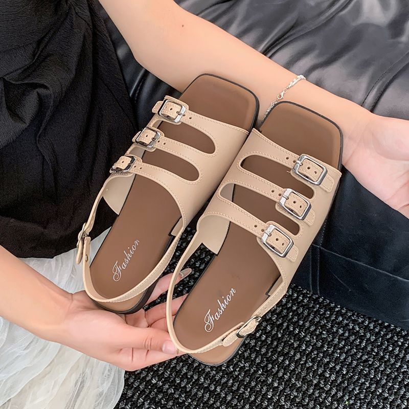 Beach Flip-flops Thick-soled Sandals For Women
