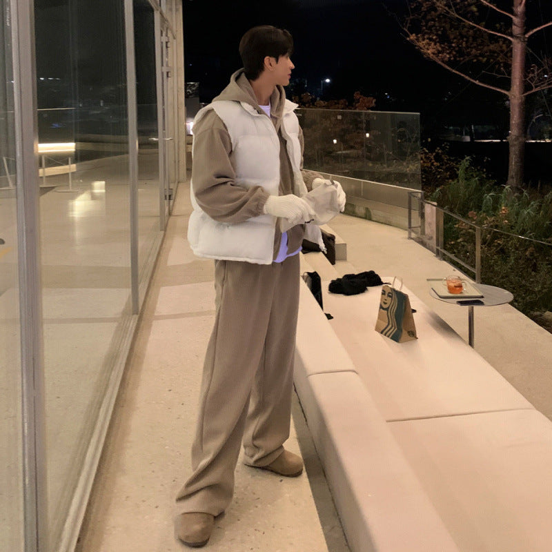 Men's Loose-Fitting Warm Outerwear For Autumn And Winter