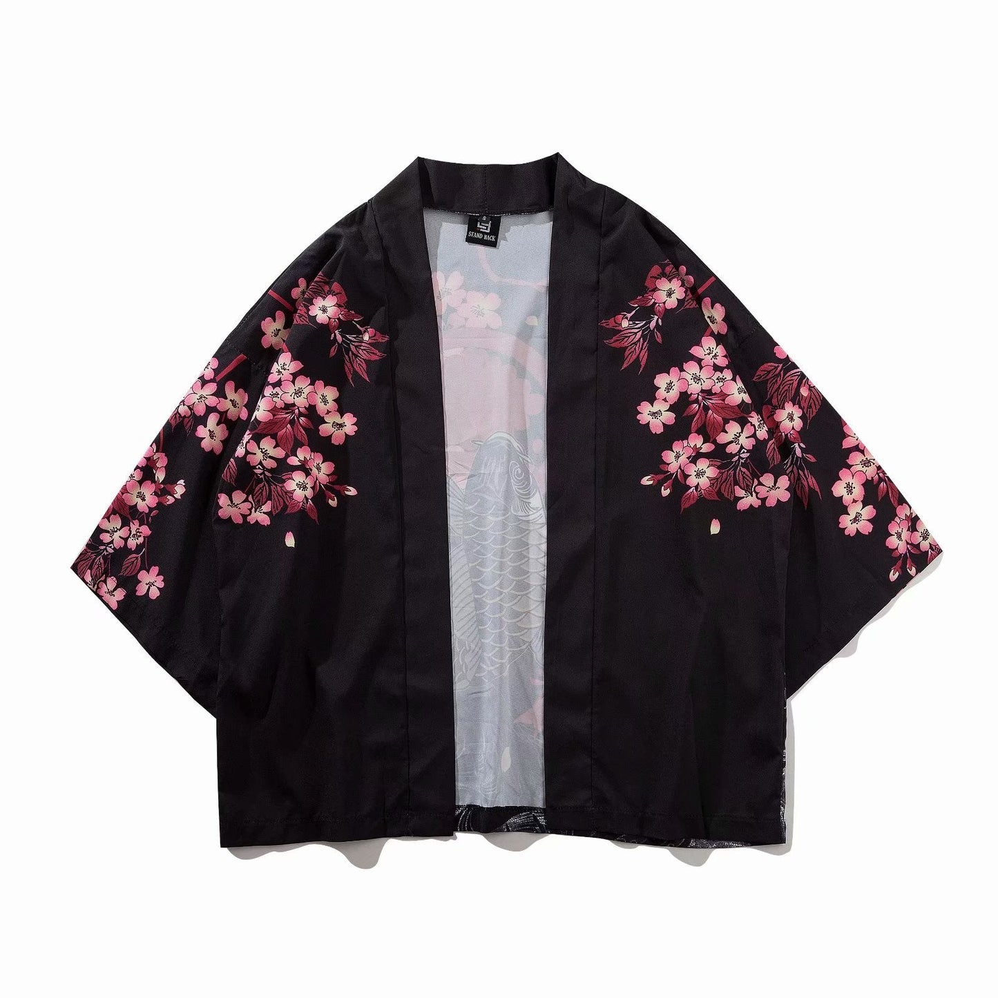 YC70018 Kimono "Fische im Teich"