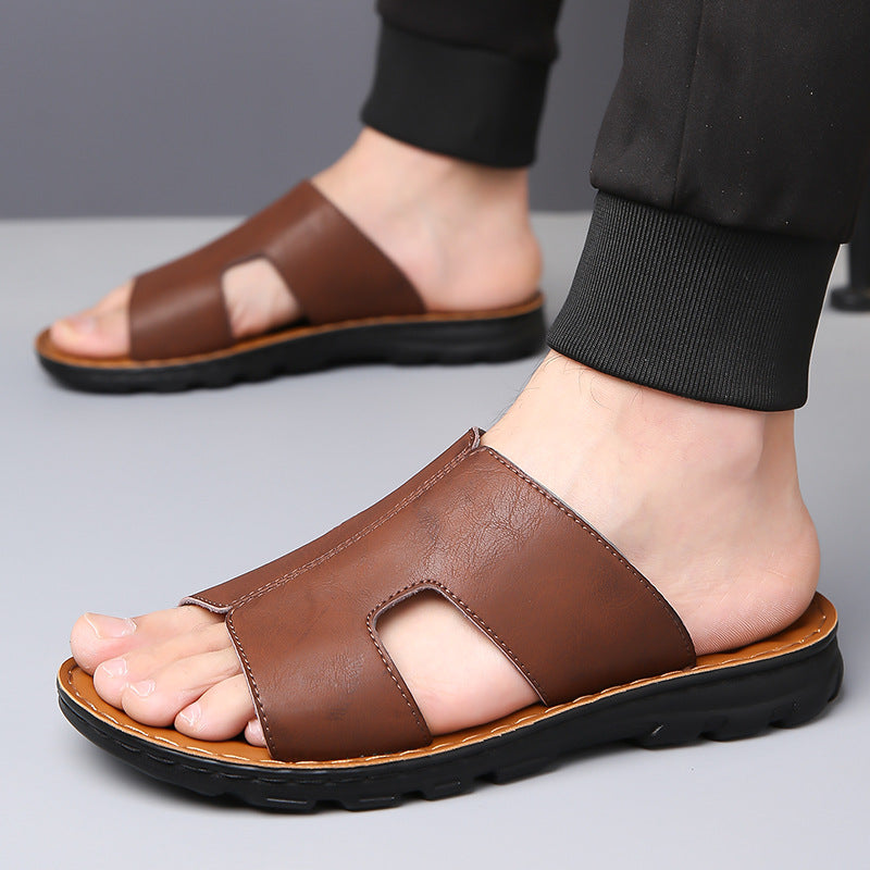 Men's Fashionable Soft-Soled Non-Slip Simple Slippers
