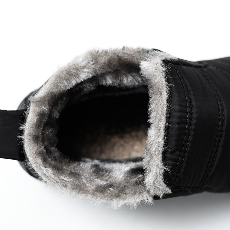 Warm Cotton Shoes Soft-soled Waterproof Boots For Snowy Conditions