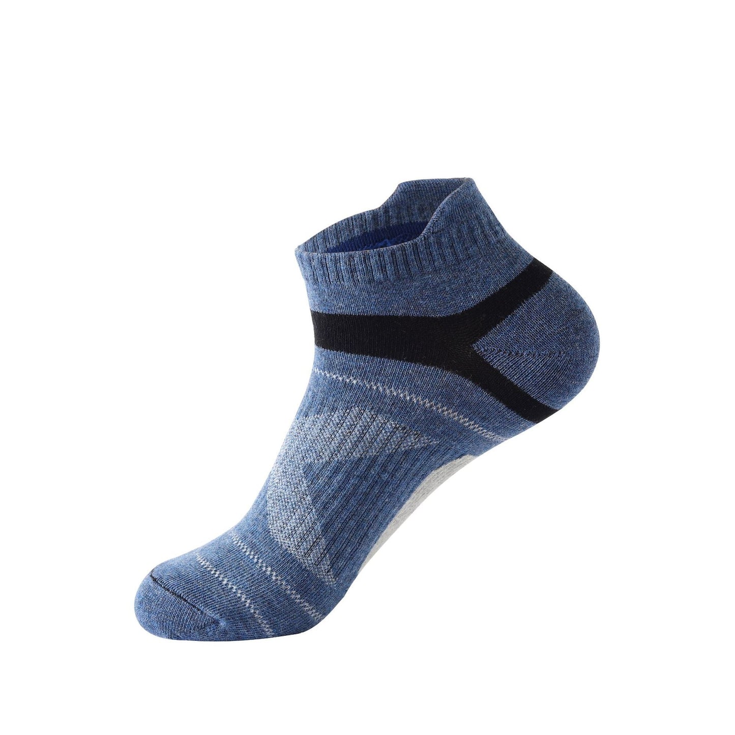 Short Cotton Socks Sweat-absorbent And Odor-resistant Mens Running Sport Socks
