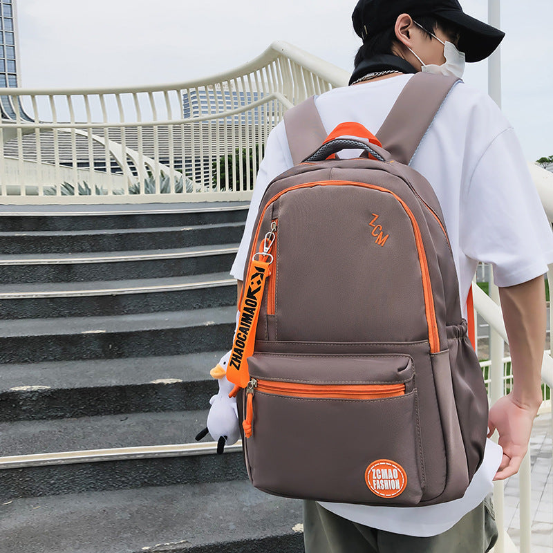 College Student Travel Junior High School Student Large Capacity Computer Backpack