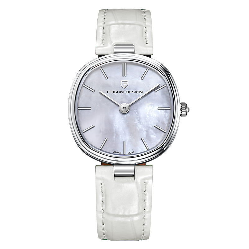Womens Stainless-steel Quartz Waterproof Wristwatch