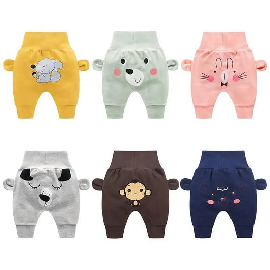 Baby cute pants boys girl cartoon ,  children toddler spring autumn newborn infant trousers