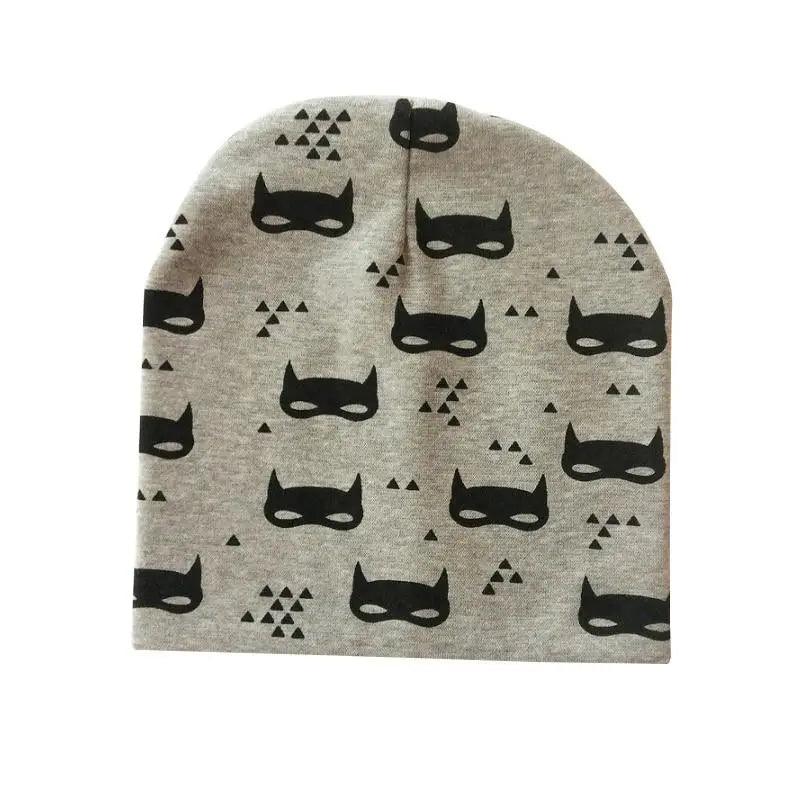 Baby Knit Cotton Cartoon Printed Baby Caps For Boys And Girls For Autumn And Winter Soft And Warm Cap