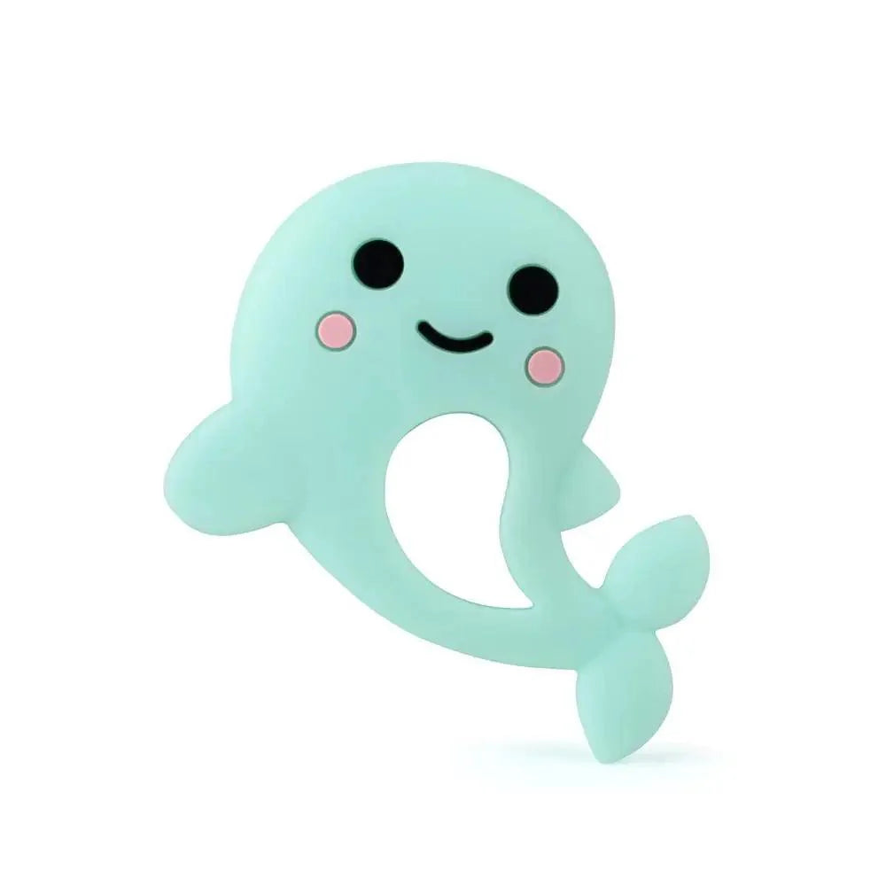 Baby Silicone Teethers BPA Free Teething Toy Animals Koala Bear Dog Teether Silicone Beads