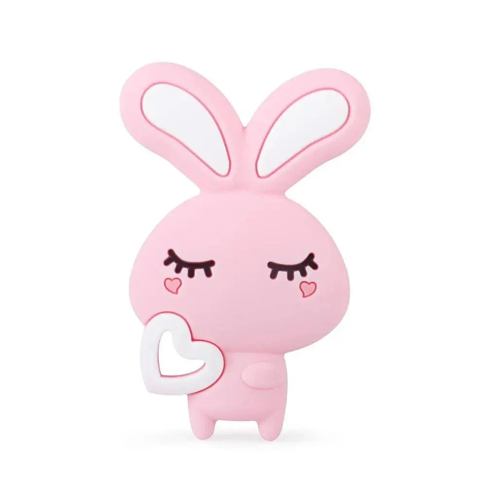 Baby Silicone Teethers BPA Free Teething Toy Animals Koala Bear Dog Teether Silicone Beads