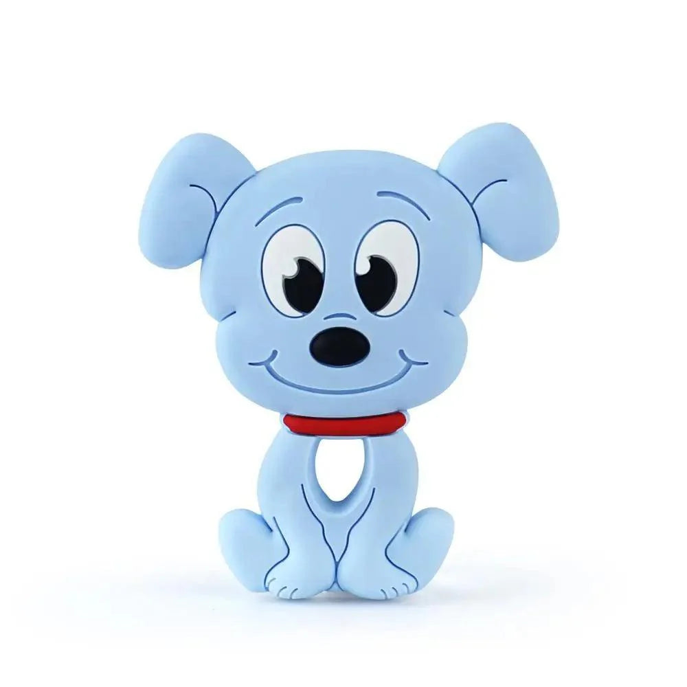 Baby Silicone Teethers BPA Free Teething Toy Animals Koala Bear Dog Teether Silicone Beads