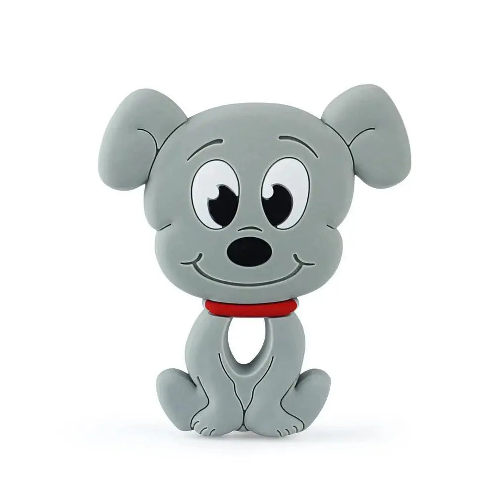 Baby Silicone Teethers BPA Free Teething Toy Animals Koala Bear Dog Teether Silicone Beads