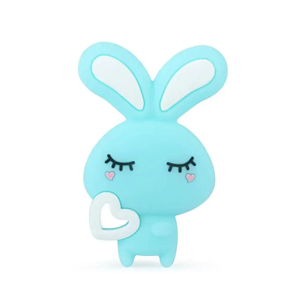 Baby Silicone Teethers BPA Free Teething Toy Animals Koala Bear Dog Teether Silicone Beads