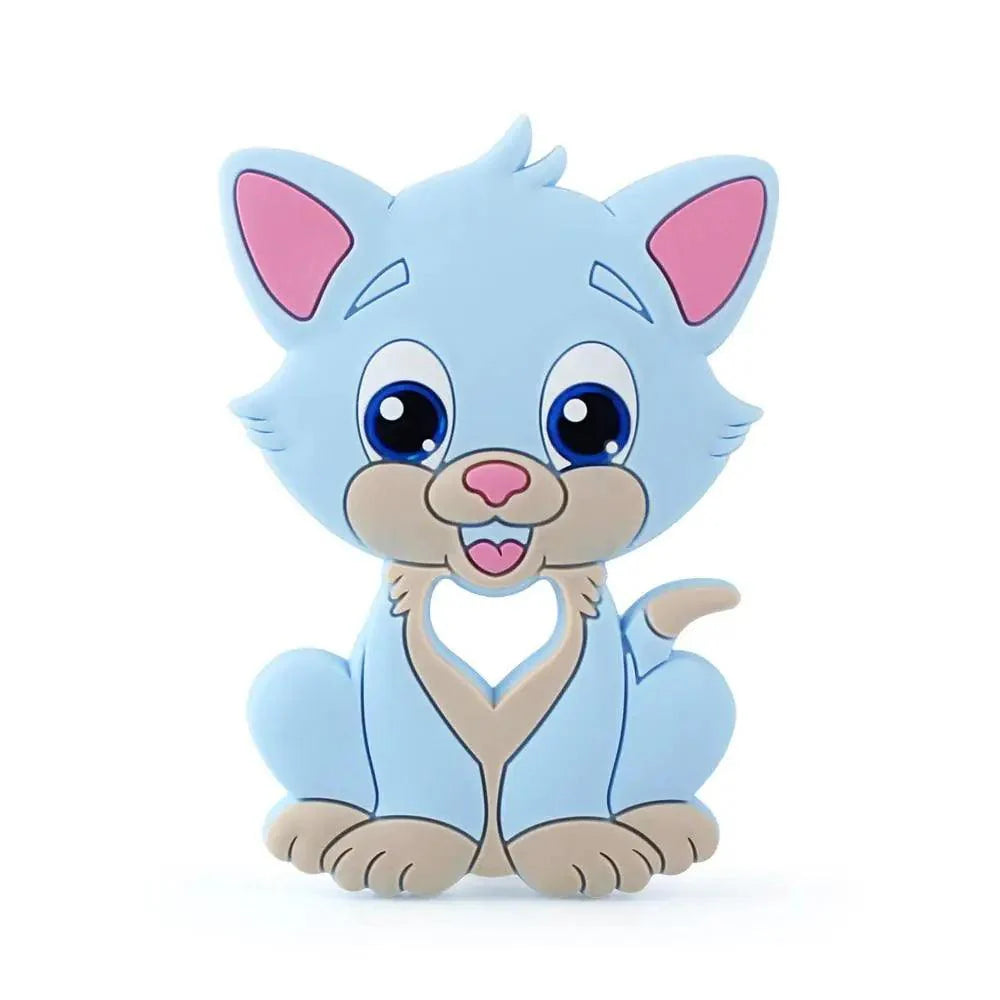 Baby Silicone Teethers BPA Free Teething Toy Animals Koala Bear Dog Teether Silicone Beads