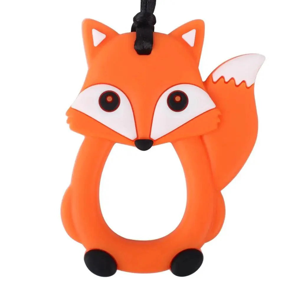 Baby Silicone Teethers BPA Free Teething Toy Animals Koala Bear Dog Teether Silicone Beads