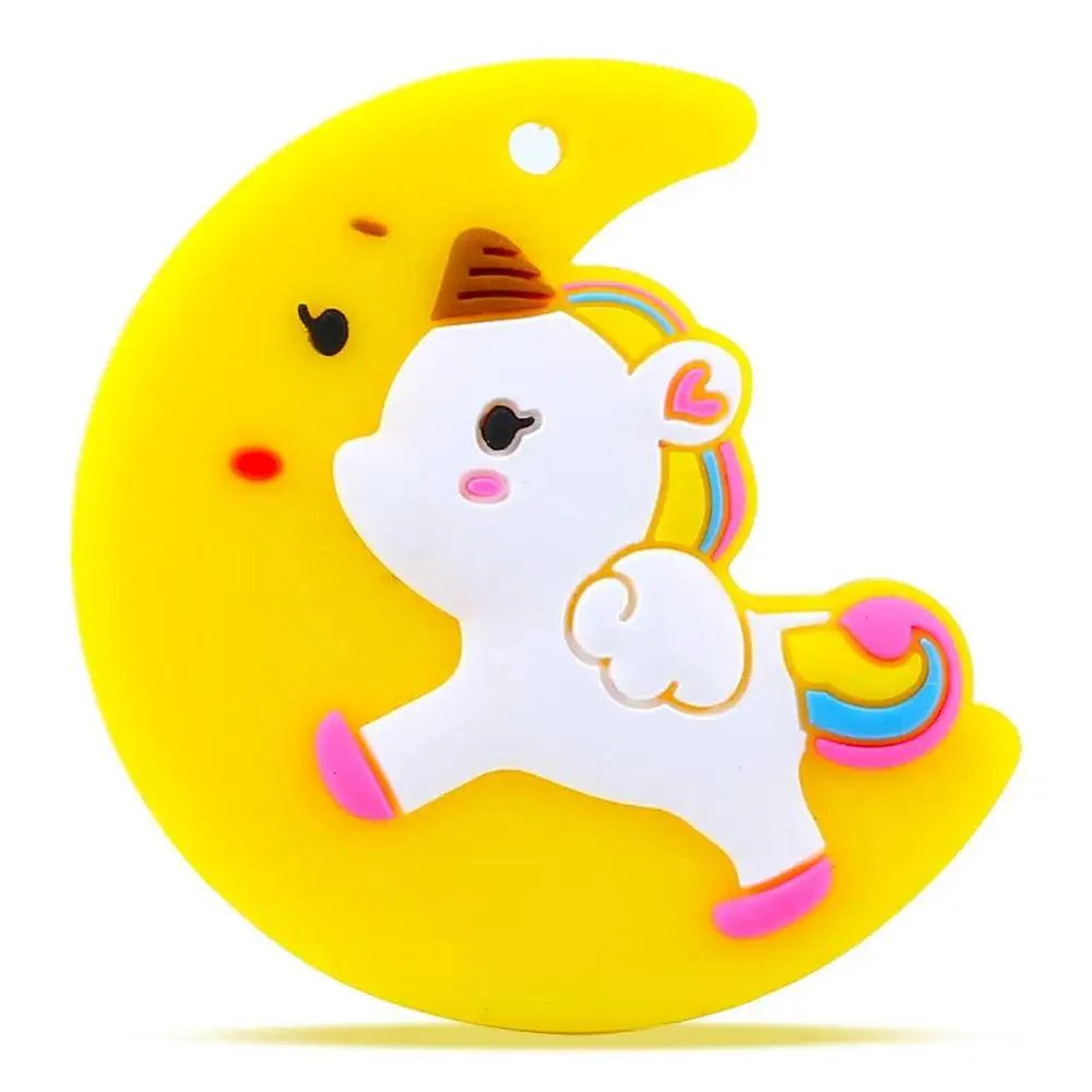 Baby Silicone Teethers BPA Free Teething Toy Animals Koala Bear Dog Teether Silicone Beads