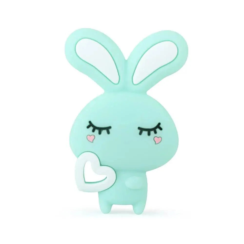 Baby Silicone Teethers BPA Free Teething Toy Animals Koala Bear Dog Teether Silicone Beads