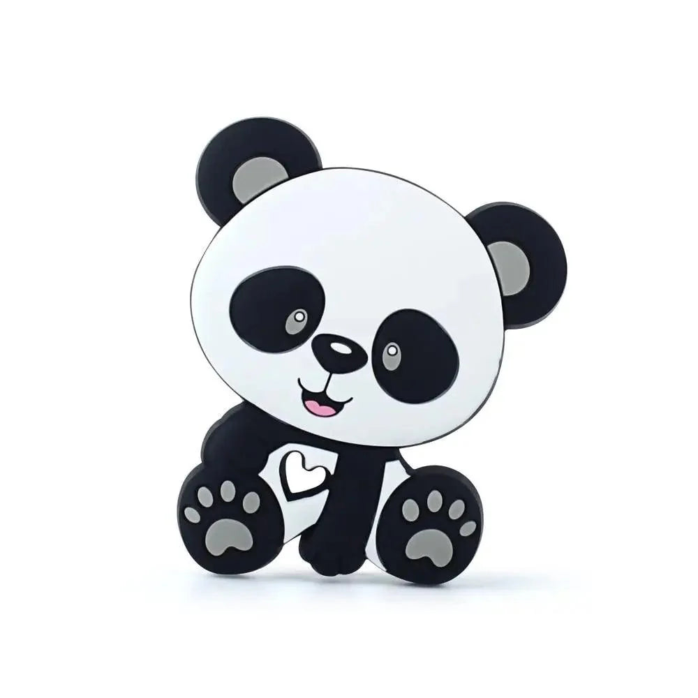 Baby Silicone Teethers BPA Free Teething Toy Animals Koala Bear Dog Teether Silicone Beads