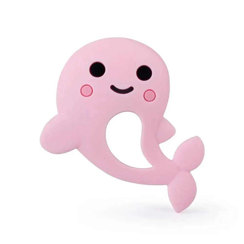 Baby Silicone Teethers BPA Free Teething Toy Animals Koala Bear Dog Teether Silicone Beads
