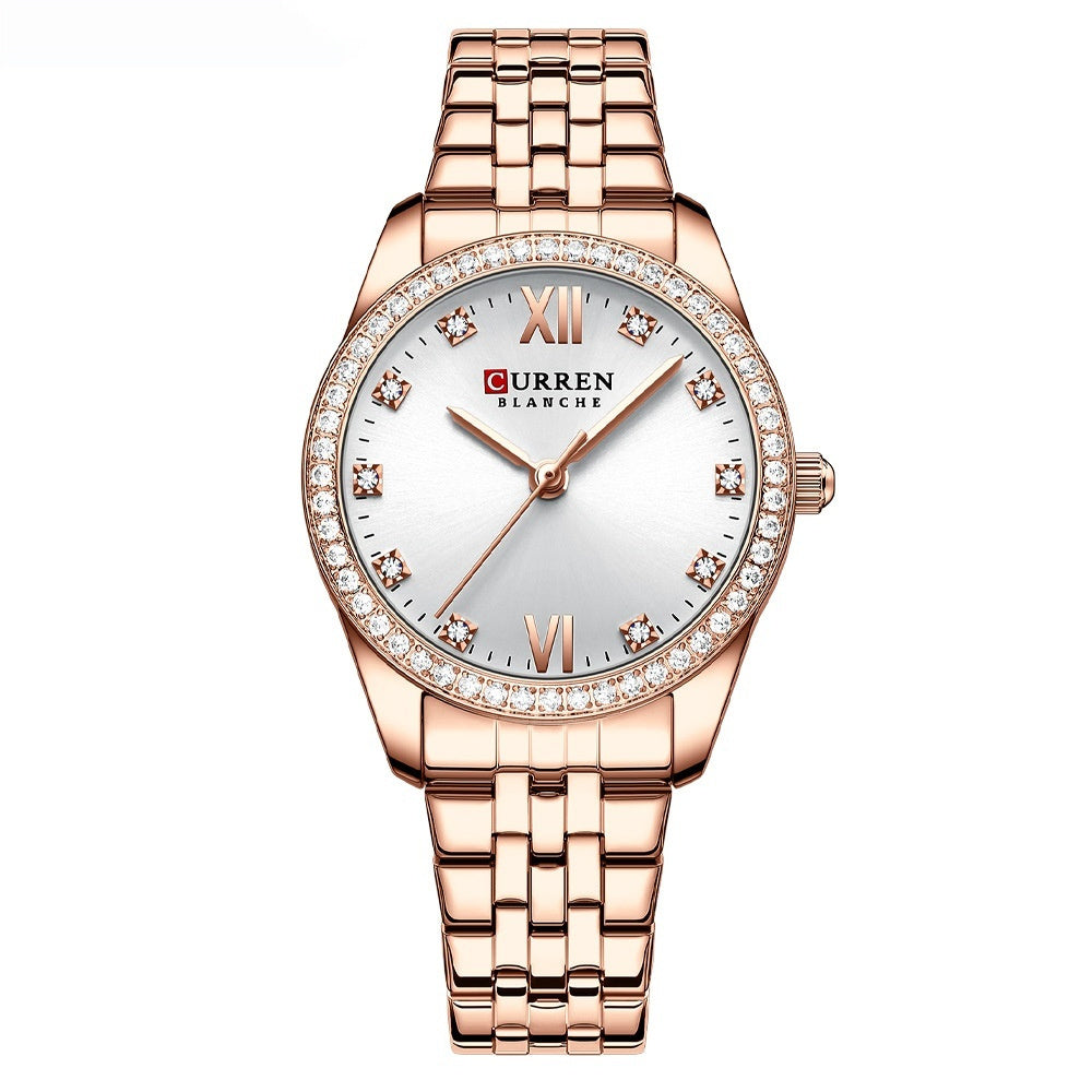 Women's Roman Numeral Waterproof Simple Watch
