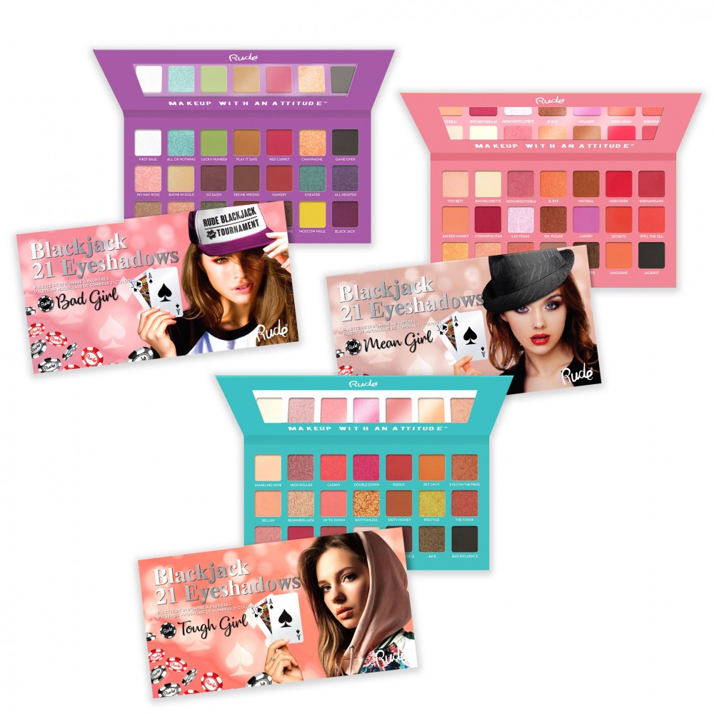 RUDE Blackjack 21 Lidschatten (BUNDLE)