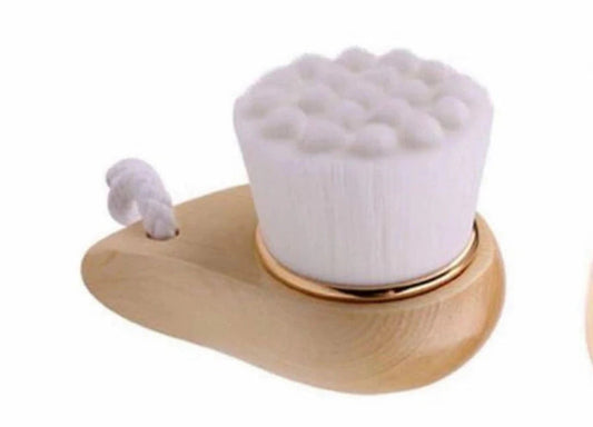 Brosse Exfoliante Visage Bambou Fibres Ultra Douces Nettoyage des Pores Éclat
