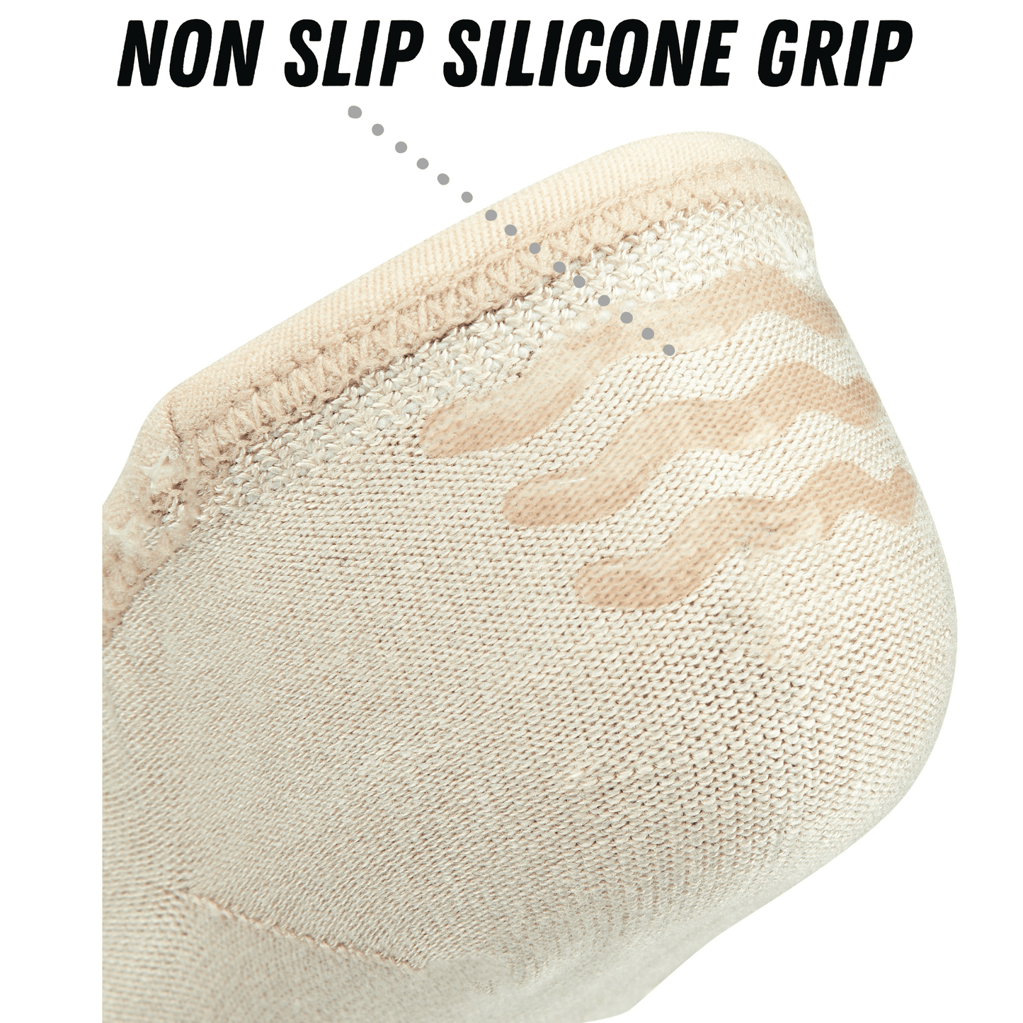 Chaussettes en rayonne de bambou coupées super basses de Bamboo Sports – Respirantes, évacuant l'humidité, anti-odeurs, 4 paires