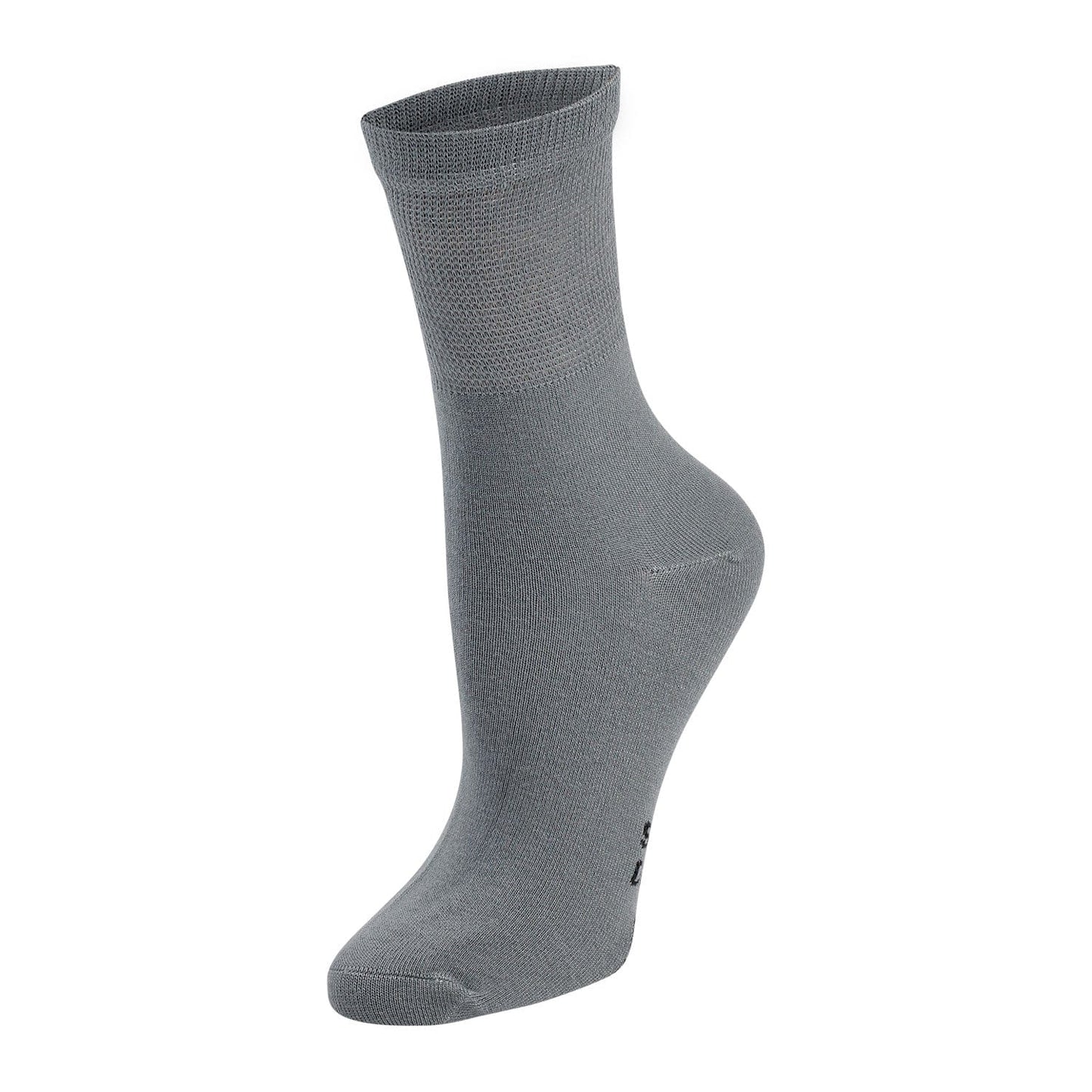 Chaussettes ras du cou en rayonne de bambou pour femmes