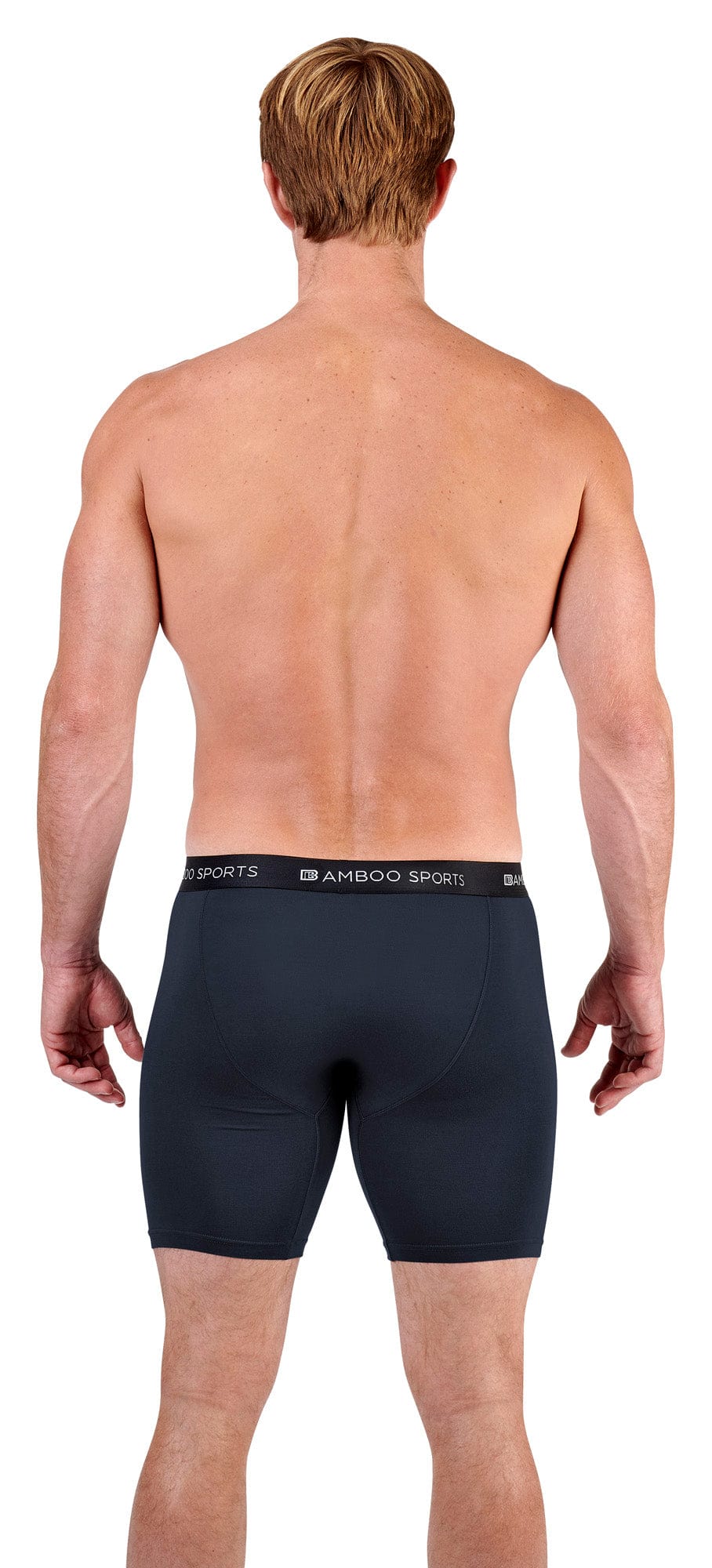 Caleçons boxeurs en rayonne de bambou pour hommes, entrejambe de 6 po - Paquet de 4