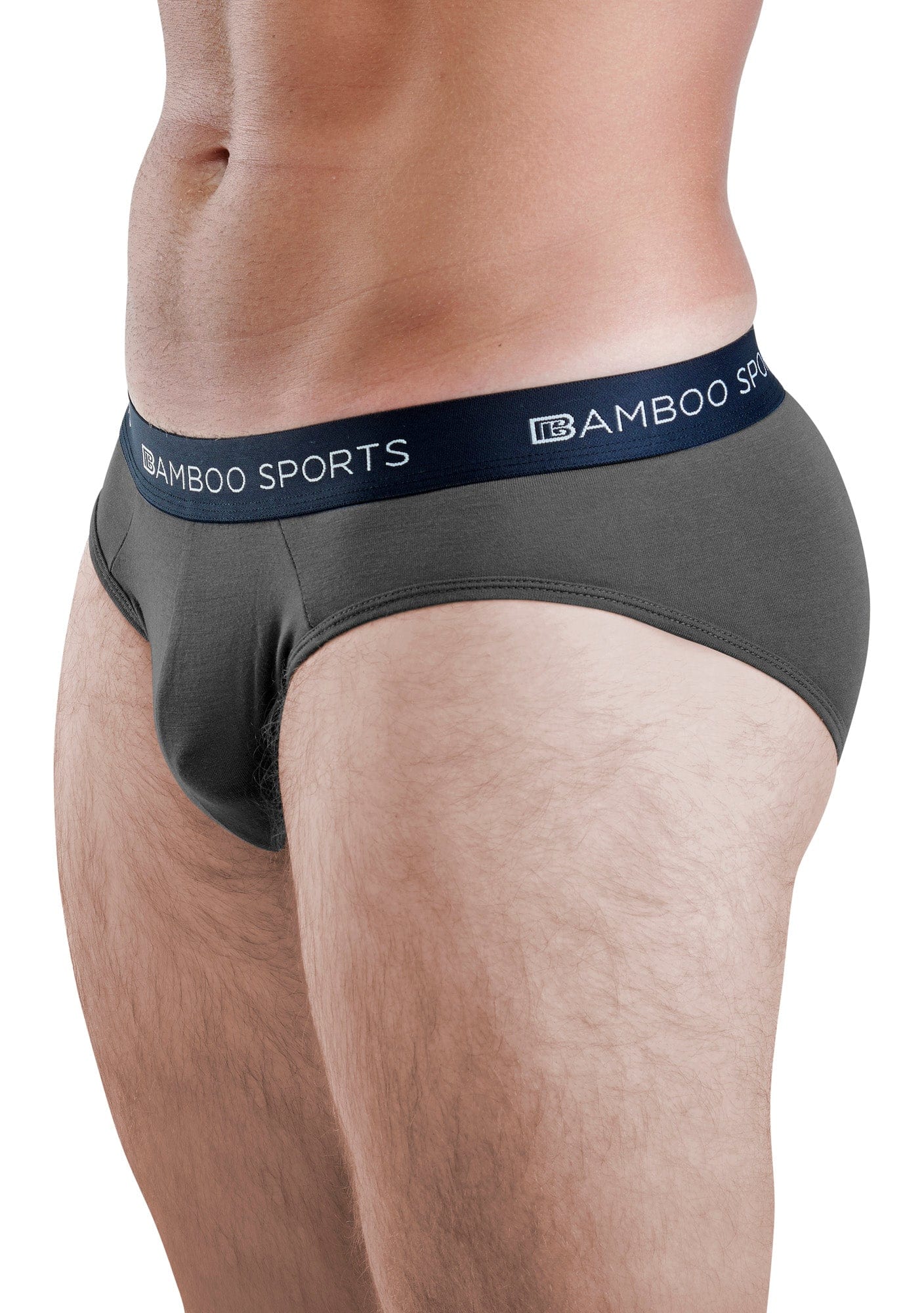 Herren-Slips aus Bambus-Viskose, ohne Eingriff, in allen Größen und 3 Farben erhältlich, 4er-Pack