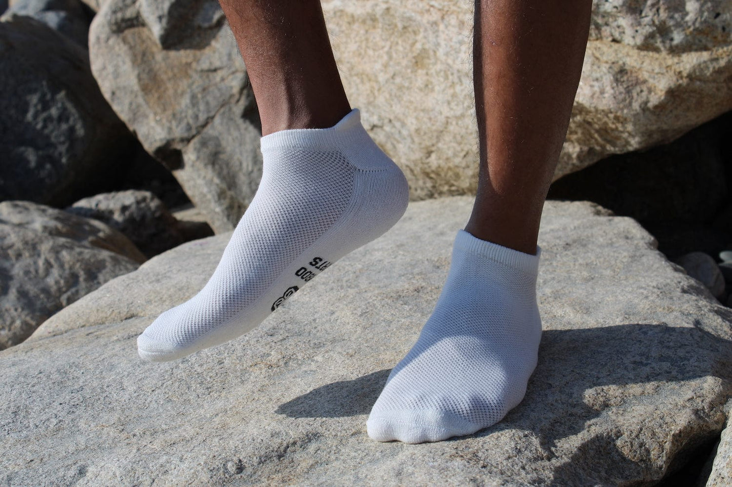 Unisex No-Show Bambus-Viskose-Socken