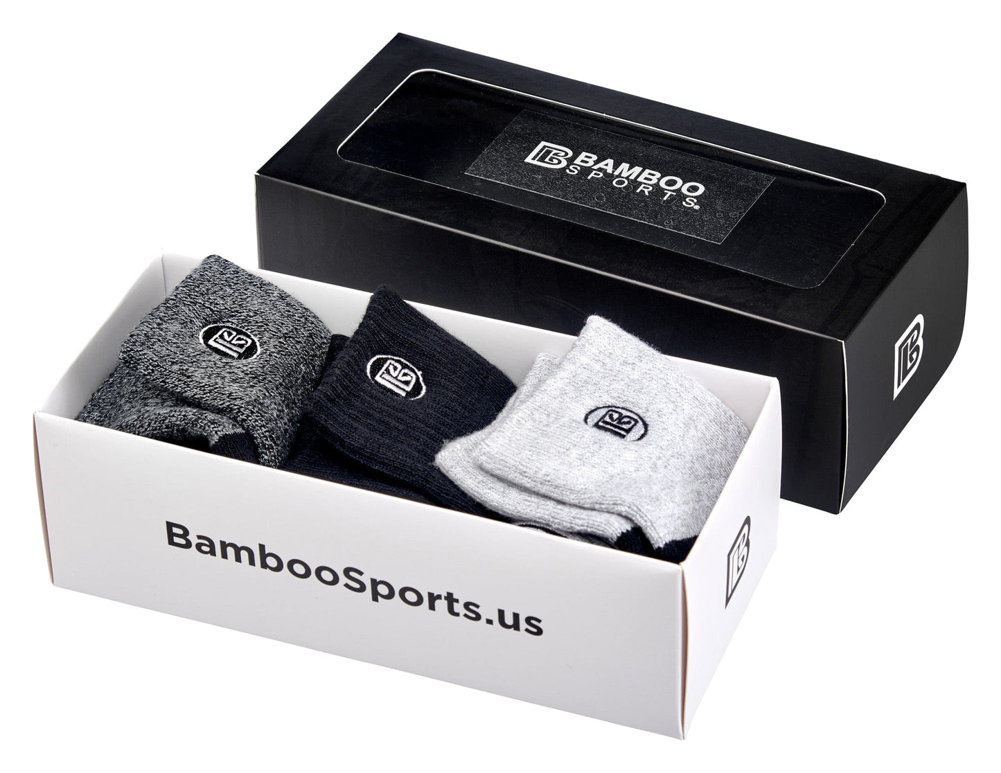 Coffret cadeau de chaussettes courtes en rayonne de bambou de qualité supérieure