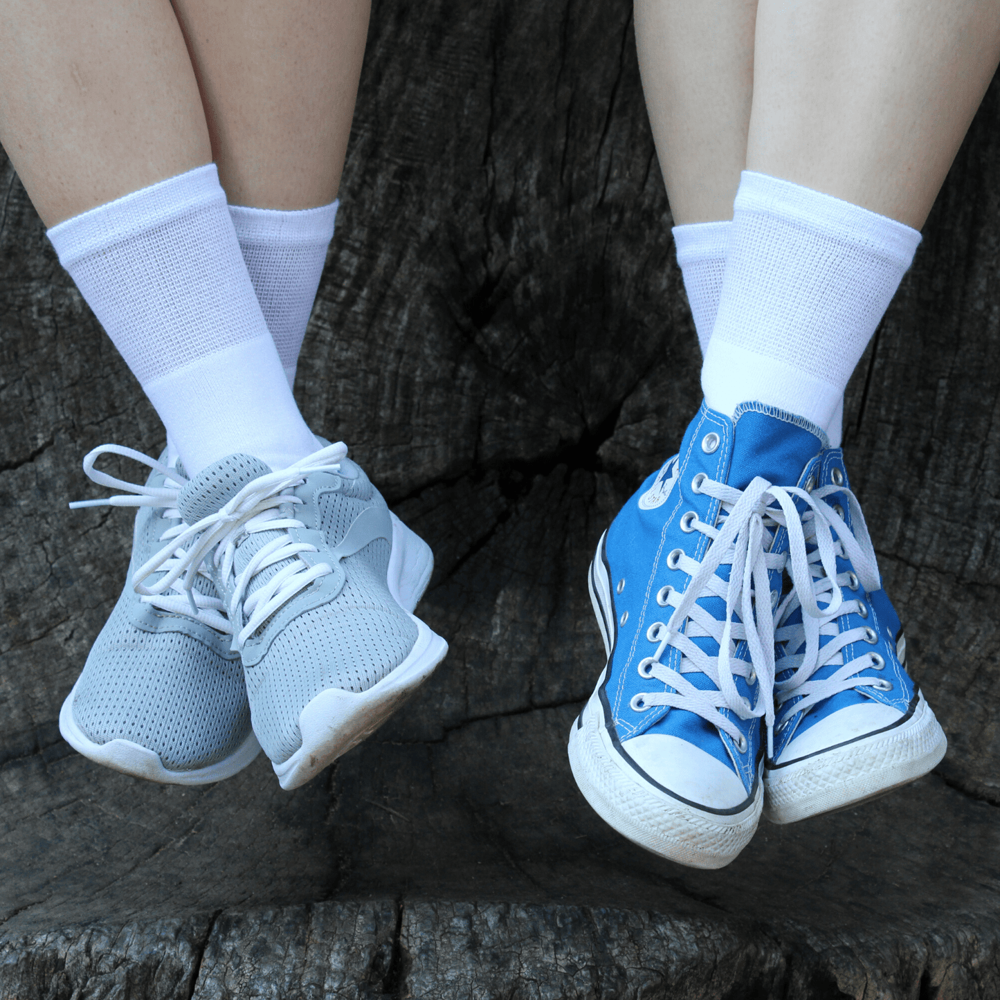 Chaussettes ras du cou en rayonne de bambou pour femmes