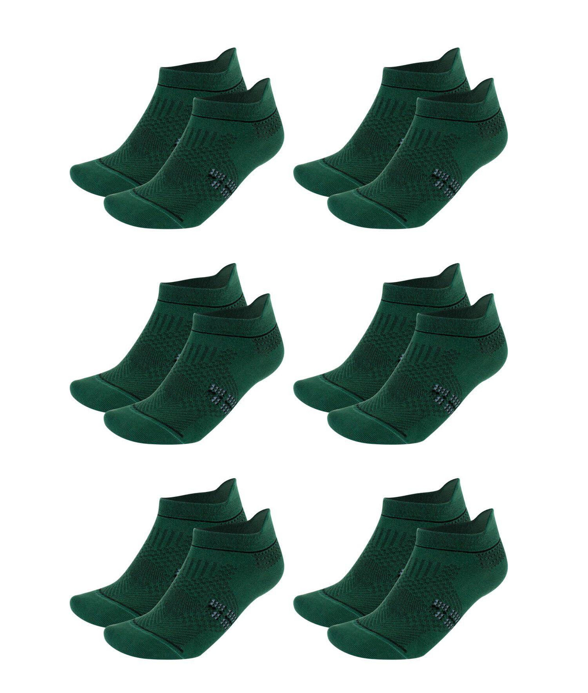 Bambus-Kurzsocken für Damen & Herren 6er-Pack