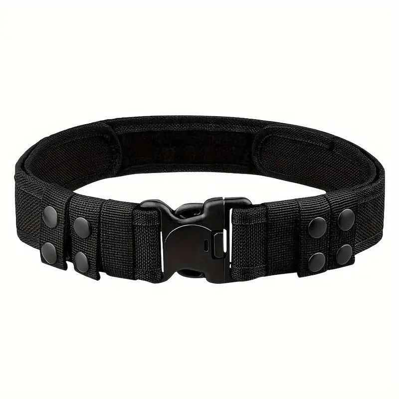 Tactical S-shaped Velcro Outdoor Hiking Belt