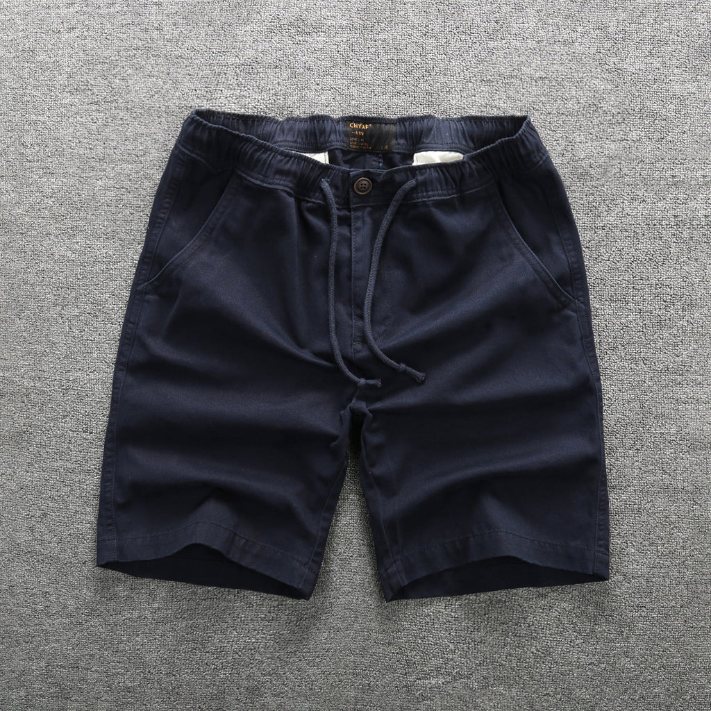 Straight Sports Leisure Five-Point Cotton Work Shorts
