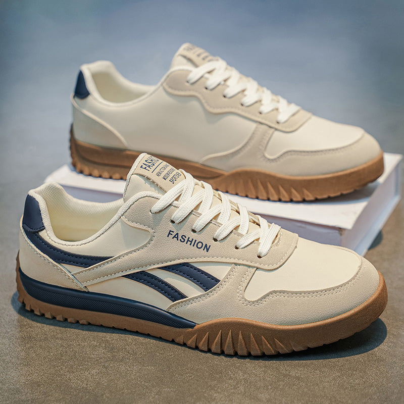 New Men's Retro Casual Skate Shoes, Breathable Versatile German Training Sneakers For Men
