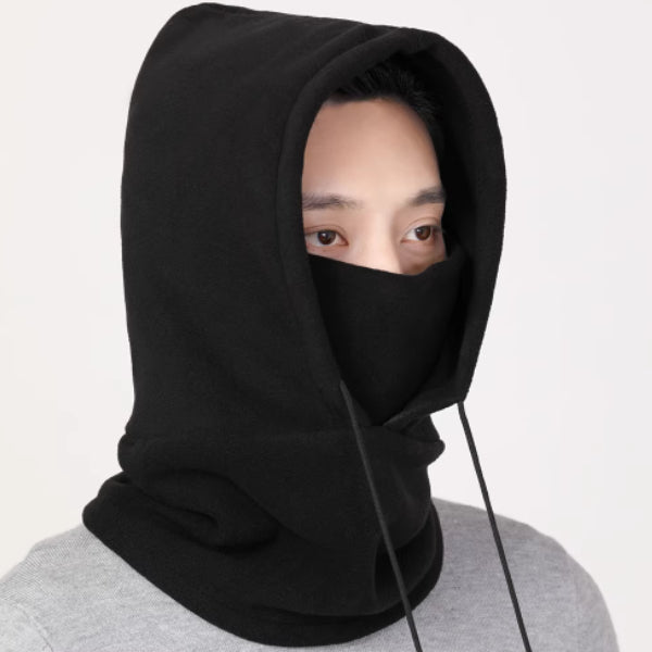 Thickened All-in-one Hat Scarf And Mask With Ear Protectionkeeps You Warm And Blocks The Wind
