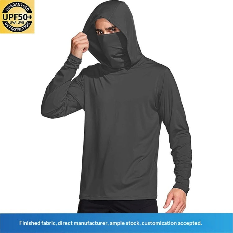 Cross-border Outdoor Sports Climbing Ice-silk Sun-protection Clothing