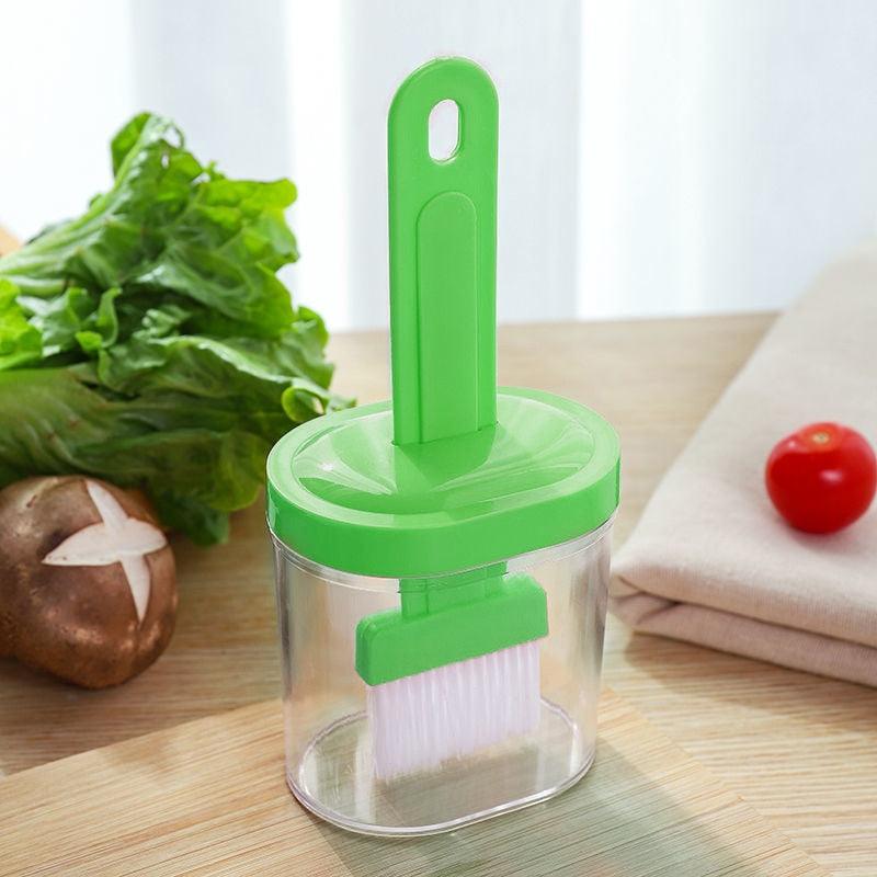 BBQ Brush Cleaning Nylon/Silicone Brush Baking Bread Cooking Oil Cream Tools Multipurpose Kitchen Utensil Tool Silicone Oil Bottle Brush Barbecue Portable Dining Restaurant Kitchen Cooking BBQ Accessories