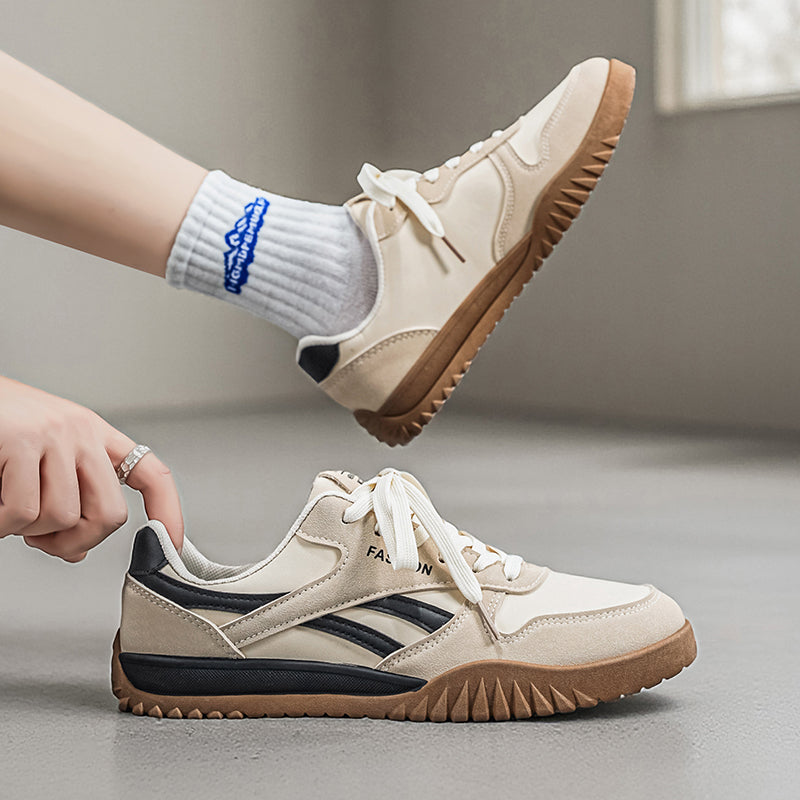 New Men's Retro Casual Skate Shoes, Breathable Versatile German Training Sneakers For Men