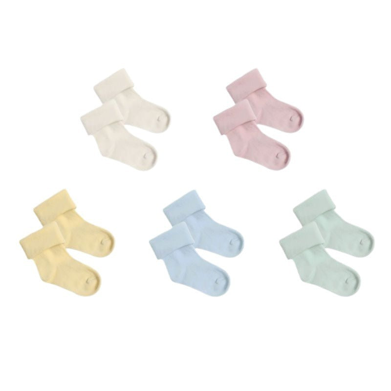 Spring And Autumn Mid-Calf Baby Socks