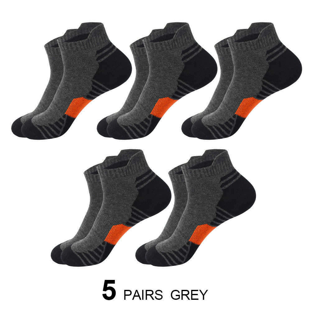 Mens Sweat-Absorbing Breathable Professional Sports Socks