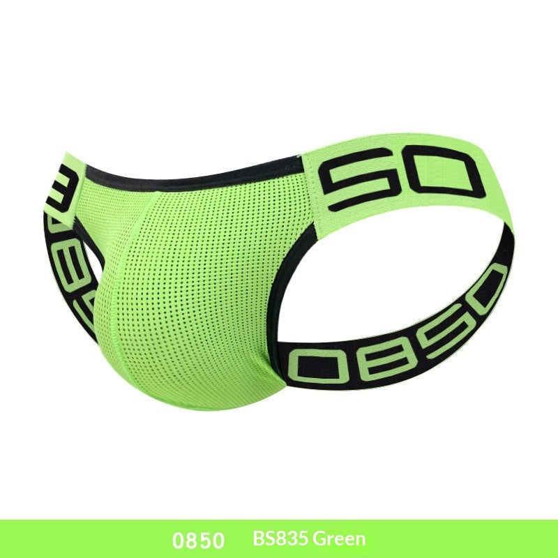 Mens Streetwear Sporty Plus-size Thong For Nightclubs