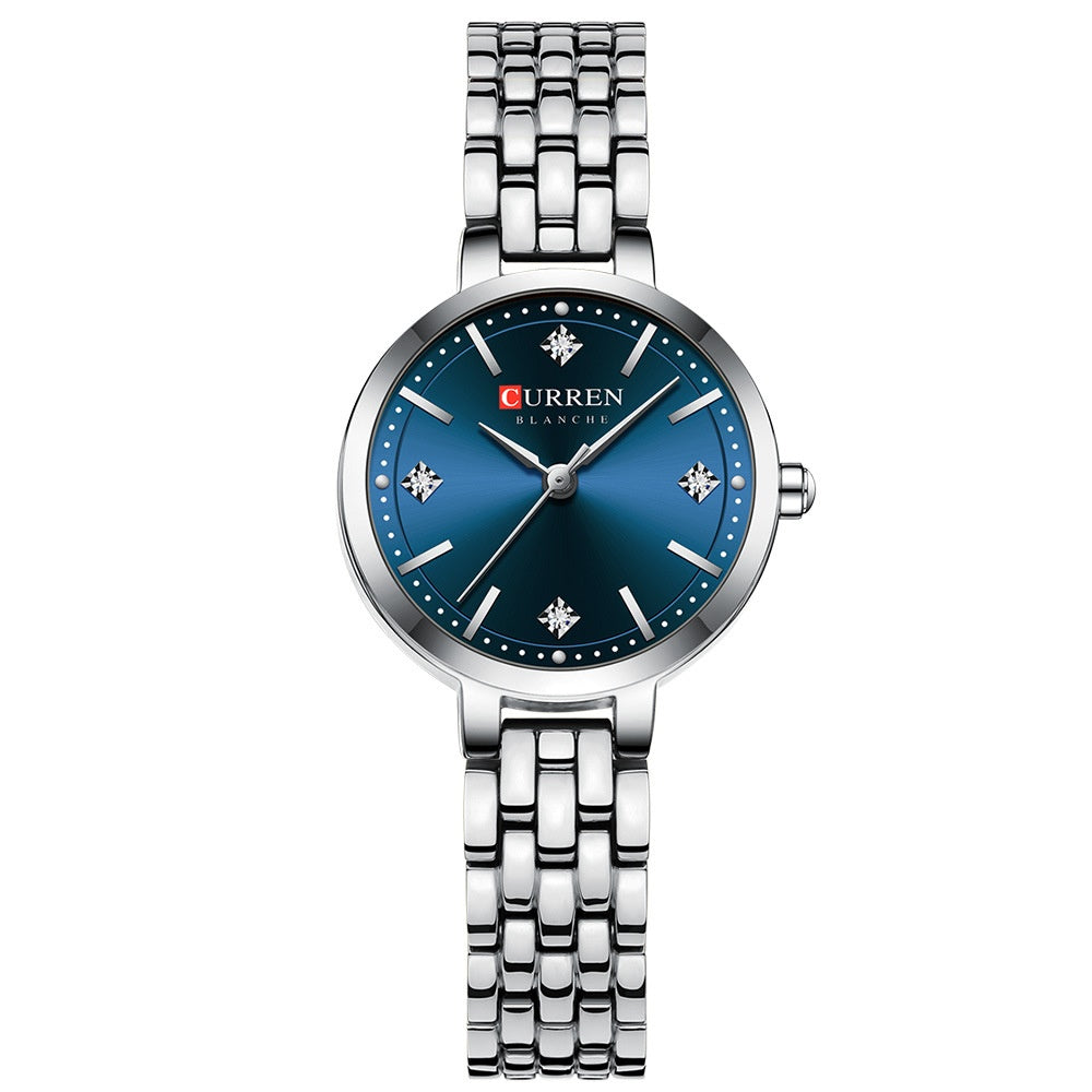 Small-dial Waterproof Womens Casual Quartz Watch