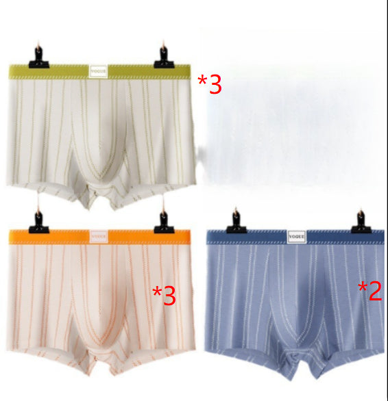 Mens 100 Cotton Antibacterial Sweat-Absorbent And Breathable Shorts