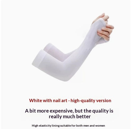 Sun Protective Ice Sleeves For Summer Unisex UV Blocking Viscose Cooling Feel
