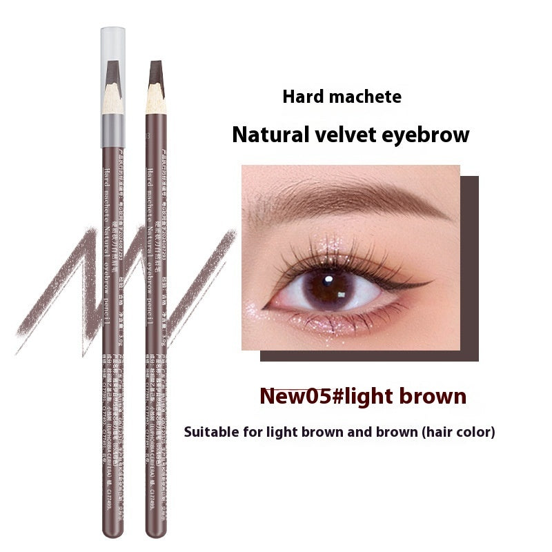 Hard Core Wild Eyebrow Pencil Waterproof And Sweatproof Distinct Look